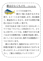 10日（月）_【旬の食材】　しいら.pdfの1ページ目のサムネイル