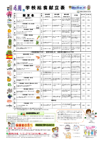 ４月献立表.pdfの1ページ目のサムネイル