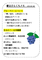 28日（火）_ブルーベリー.pdfの1ページ目のサムネイル